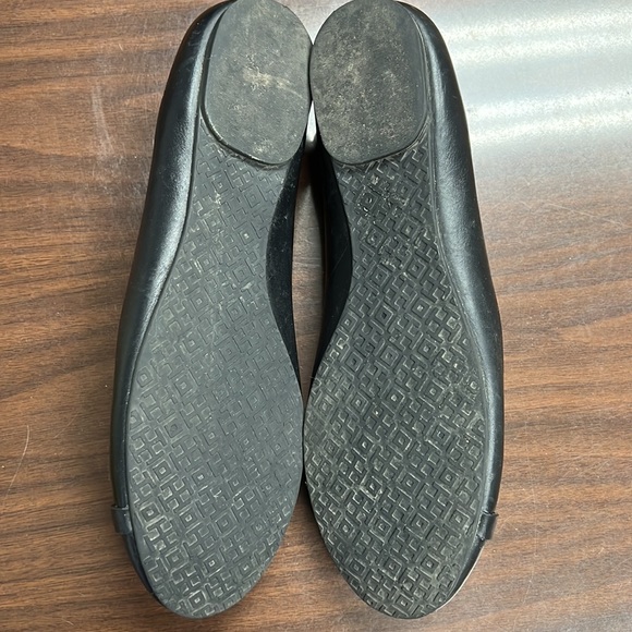 Tory Burch Women's Miller Ballet US 9M Black Flats Made In Brazil - Picture 7 of 8